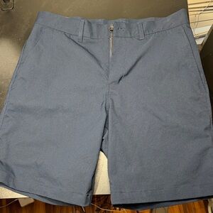 Lululemon Athletica Men's Deep Blue Flat Front Shorts